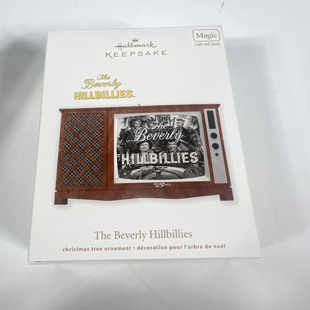 Hallmark Ornament Beverly Hillbillies Nostalgic Magic Brown Gift Item-No Battery
